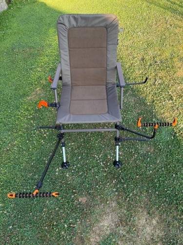 Feeder fishing chair with arms - feeder,