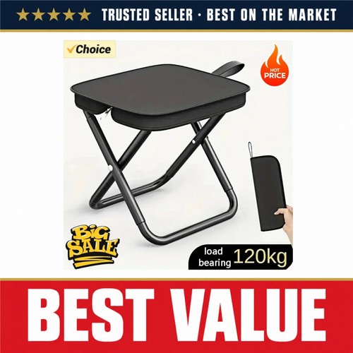 Portable folding stool - portable,