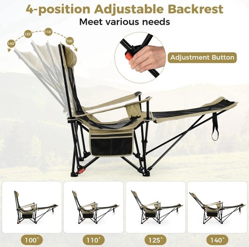 Portable reclining chair - portable,