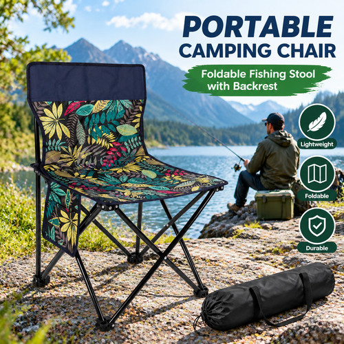Folding camping chair - folding,